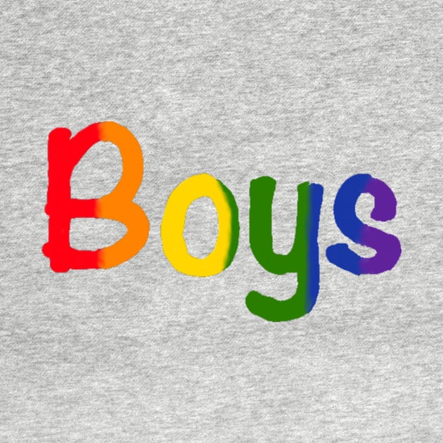 gay lgbt pride boys rainbow by system51